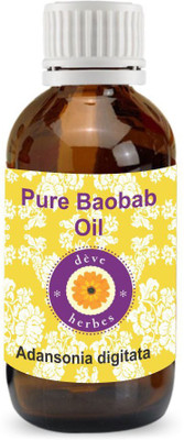 

Deve Herbes Pure Baobab Oil 15ml (Adansonia digitata) 100% Natural Therapeutic Grade(15 ml)