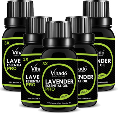 

VIHADO Essential Oil Lavender (18 ml) (Pack of 5)(18 ml)