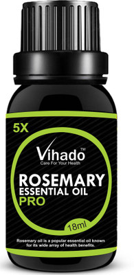 

VIHADO Pure Rosemary Essential Oil - Rosmarinus Officinalis - 18ml(18 ml)