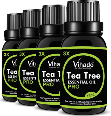 

VIHADO Tea Tree Oil (18 ml) (pack of 4)(18 ml)