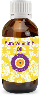 

Deve Herbes Pure Vitamin E Oil 30ml 100% Natural Therapeutic Grade(30 ml)