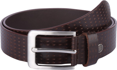 

LIMERENCE Men Casual, Party, Formal, Evening Brown Genuine Leather Belt