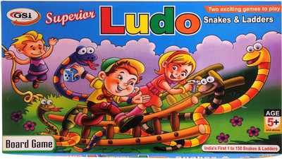 

GSI Ludo Snake and Ladders Combo For Kids Board Game