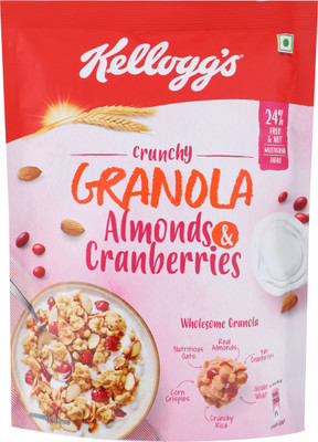 

Kellogg's Crunchy Granola Almonds and Cranberries(150 g, Pouch)