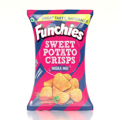 

Funchies Masala Max Sweet Potato Chips(75 g)