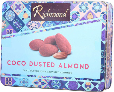 

Richmond TIN Cocoa Dusted Choco Almond Dragees Crackles(0.3 g)