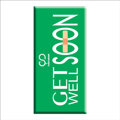 

Chocodusk Get Well Soon( Green) Chocolate Bars(85 g)