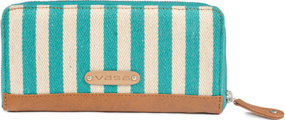 

VASA Casual White, Blue Clutch, Blue;white