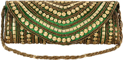 

Favria Party, Casual Green Clutch