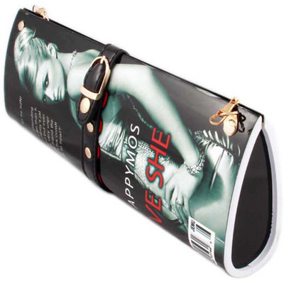 

Young & Forever Casual, Party, Formal Black, White, Red Clutch, Black;red;white