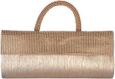 

Young & Forever Casual, Party, Formal Gold Clutch