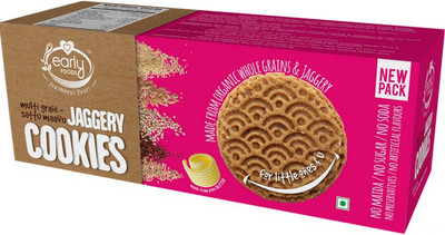 

Early Foods Organic Multi-grain/Sattu Mavu Jaggery Cookies 150g(150 g)