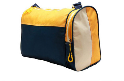 

GymWar Sporty Gym Bag Fitness Duffle Bag(Yellow, Kit Bag)