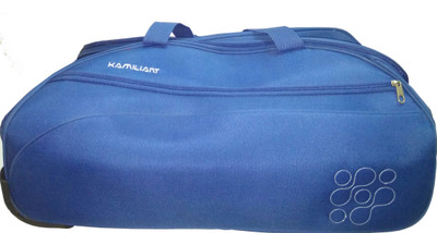 

Kamiliant KAM BONGO Duffel Strolley Bag(Black, Blue)