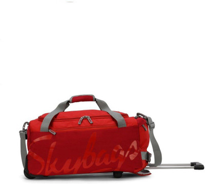 

Skybags SWING DFT 65 RED MEDIUM SIZE Duffel Strolley Bag(Red)