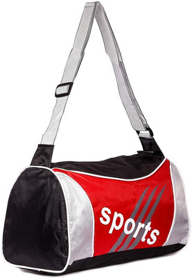 

Online World (Expandable) Ultimate Gym Fitness Sports Waterproof Duffel Bags Gym Bag(Red)