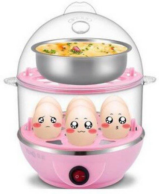 

Zeom Electric Double Layer Steamer Boiler Poacher With Bowl VS199 Egg Cooker (7 Eggs) Egg Cooker(14 Eggs)