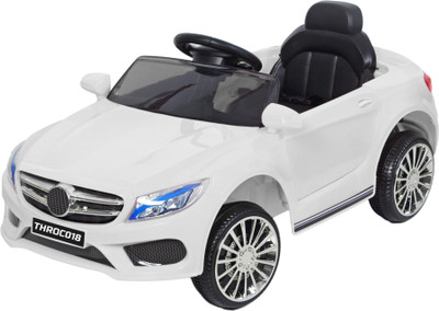 

Toy House Mercy fancy Benzy Rechargeable with Remote for kids (2 to 4 yrs) Car Battery Operated Ride On(White)