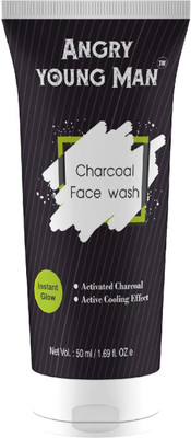 

Angry Young Man Activated Charcoal Instant Glow Face Wash(50 ml)