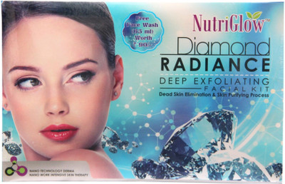 

Nutriglow Diamond Radiance Deep Exfoliating Facial Kit 55 g(Set of 2)