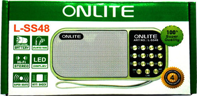 

arwal onliteL-ss48 FM Radio(Silver)