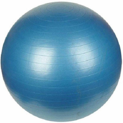 

Zeom Gym Ball Anti Burst 75 cm with Foot Pump for Yoga and Exercise 75 cm Gym Ball (Blue) Gym Ball(With Pump)