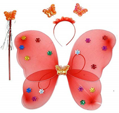 

Kala Decorators Hair Accessory Set Red Combo Set With Hair Band Hair Accessory Set, Hair Band(Red)