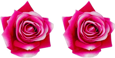 

AASA Rose Hair Clip For Juda For Women And Girls, Multicolor Hair Clip(Pink)