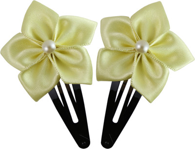 

Threads N Ribbons 458 Tic Tac Clip, Hair Clip, Hair Pin(Beige)