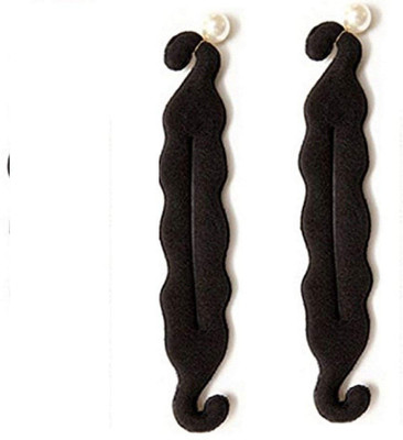 

Confidence French Tools Hair accessories For Women, Set Of 2, Black Hair Accessory Set(Black)