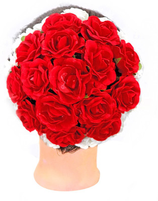 

Prime Party Wear Hair Gajra, Juda Accessories For Girls And Women Used For Wedding Bun(Multicolor)
