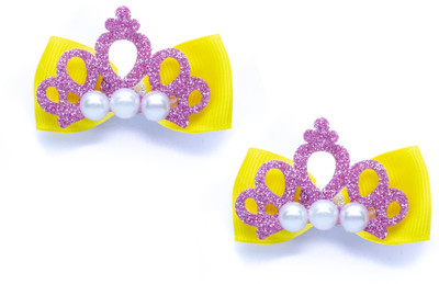

tendertwigs Hair Clips For Baby Girls Hair Clip(Yellow)