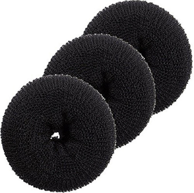 

Vcare Hair Donut Bun Maker Set of 3 pcs Bun(Black)