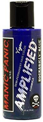 

Manic Panic Amplified Semi Permanent Hair Color Blue Moon Hair Color(Blue Moon)