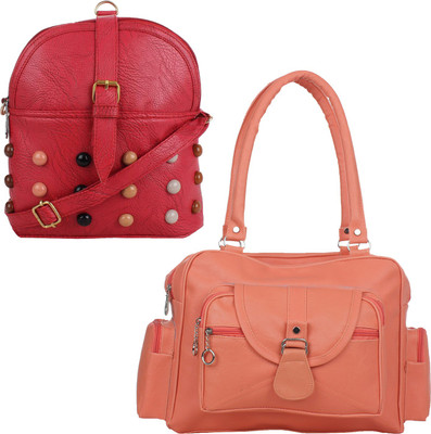 

Element Cart Hand-held Bag(Orange, Red)