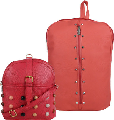 

Element Cart Hand-held Bag(Pink, Red)