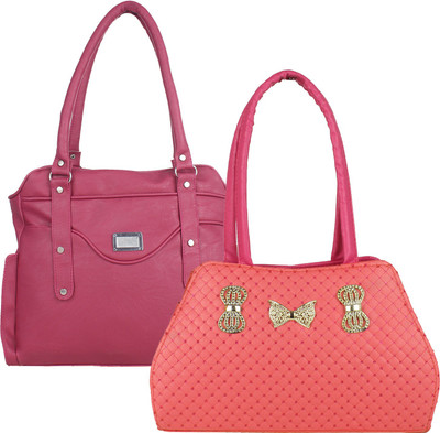 

Element Cart Hand-held Bag(Pink)