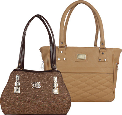 

Element Cart Hand-held Bag(Brown)