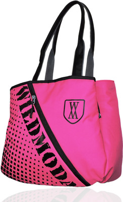 

Wildmoda Shoulder Bag(Pink, Black), Black;pink
