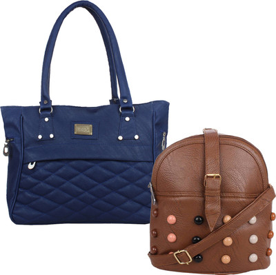 

Fillincart Sling Bag(Blue, Brown)