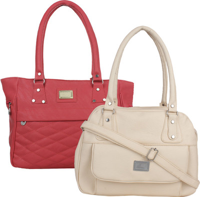

Element Cart Messenger Bag(Pink, White)