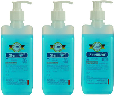 

Sterillium Best quality Hand Sanitizer 500 ML For Home & Hospital Use (Pack OF 3)(500 ml, Pump Dispenser, Pack of 3)