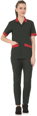 

Dress.com Green red Gown Hospital Scrub(green XS)
