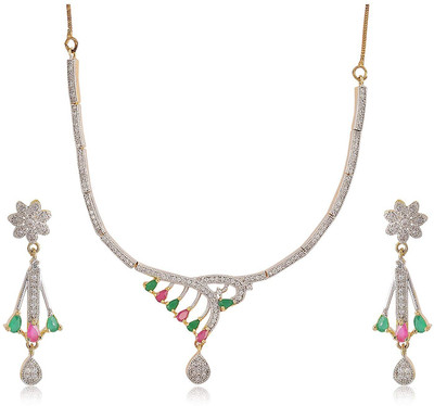 

HKJ Copper Jewel Set(Multicolor)