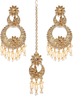 

Dhruvi Zinc Jewel Set(Gold)