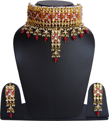

Narbhindia Alloy Jewel Set(Gold)