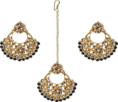 

Jewels Kafe Alloy Jewel Set(Black)
