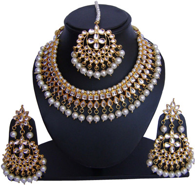 

Narbhindia Alloy Jewel Set(Gold)