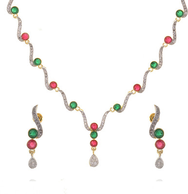 

GEODE DELIGHT Alloy Jewel Set(Multicolor)