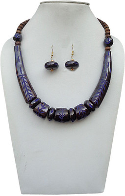 

Trendeela.com Wood, Alloy Jewel Set(Purple, Brown)